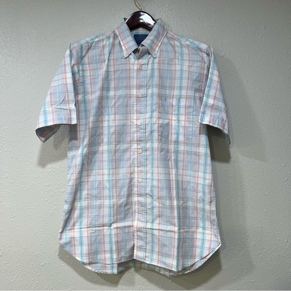 Pendleton Button Down Shirt Mens Medium Country T… - image 1